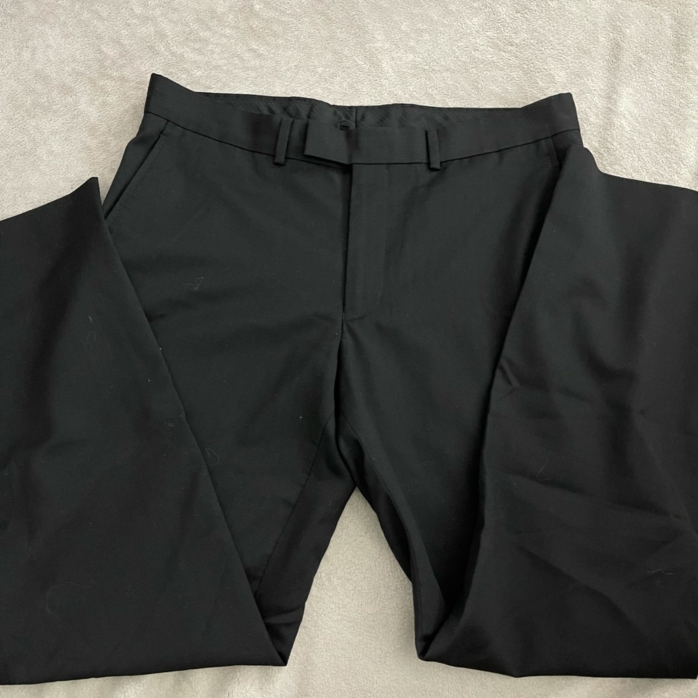 Kenneth Cole Men's Black Slacks 33x30